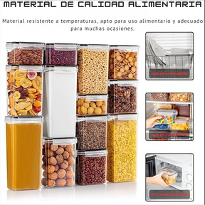 Recipientes Herméticos - Organización Cocina