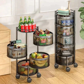 Estante de cocina con 4 niveles